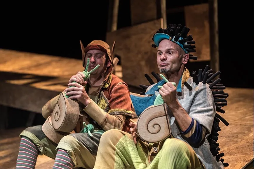 La faula de l'esquirol_La Baldufa Teatre | © David del Val La faula de l'esquirol_La Baldufa Teatre | © David del Val